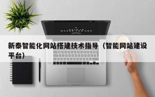 大竹新泰智能化网站搭建技术指导（智能网站建设平台）
